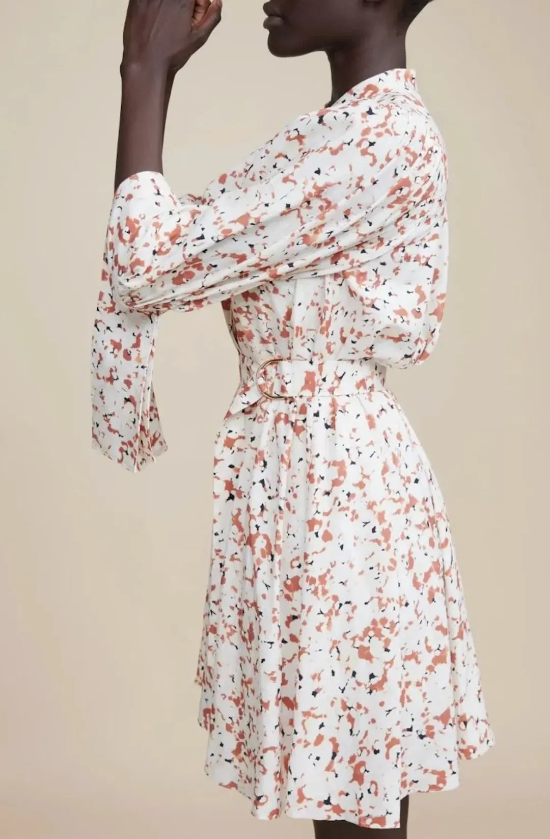 Acler Holman Terrazzo Dress, Size 8. for rent on The Volte - main image