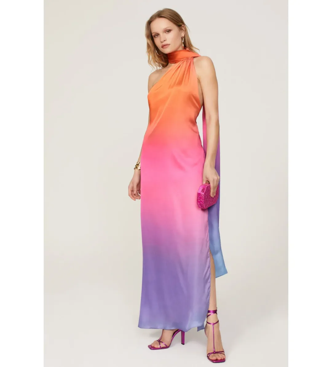 Baobab Ari Gown Multi Size L / AU 12 for rent on The Volte - main image
