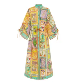 Alémais Holiday Go-to Shirtdress Multi Size AU 12 for rent on The Volte - image 3