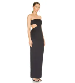 Natalie Rolt Carmen Gown Black Size AU 10 for rent on The Volte - image 2