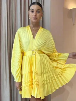 Acler Harrow Mini Dress Size 12 in Sunshine for rent on The Volte - image 3