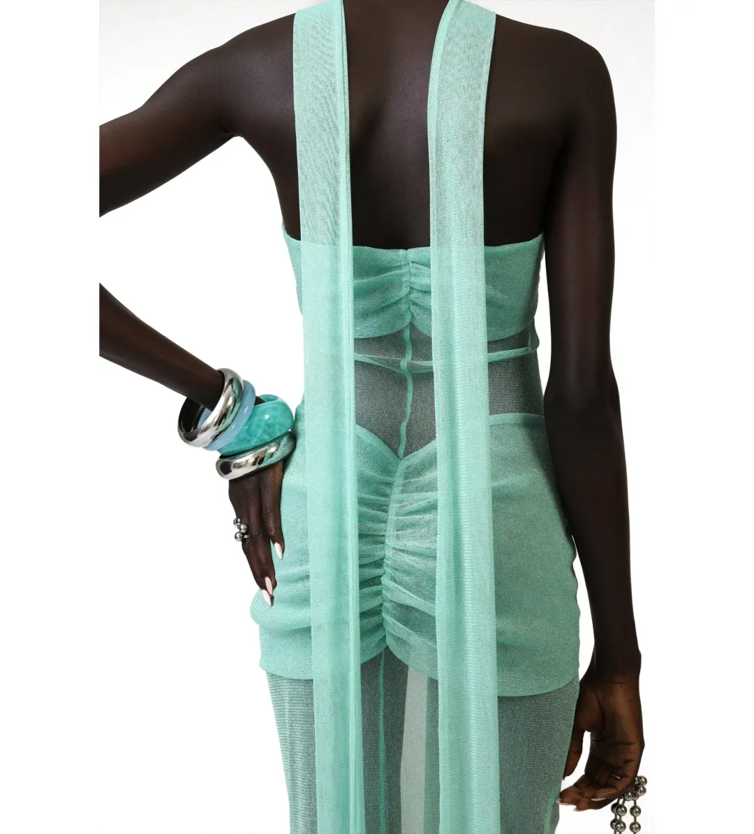 Khanums  Kesca Dress Mint Size XS / AU 6 for rent on The Volte - main image