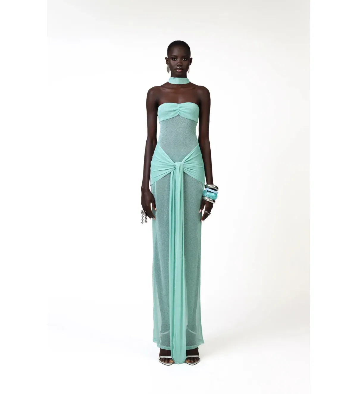 Khanums  Kesca Dress Mint Size XS / AU 6 for rent on The Volte - main image