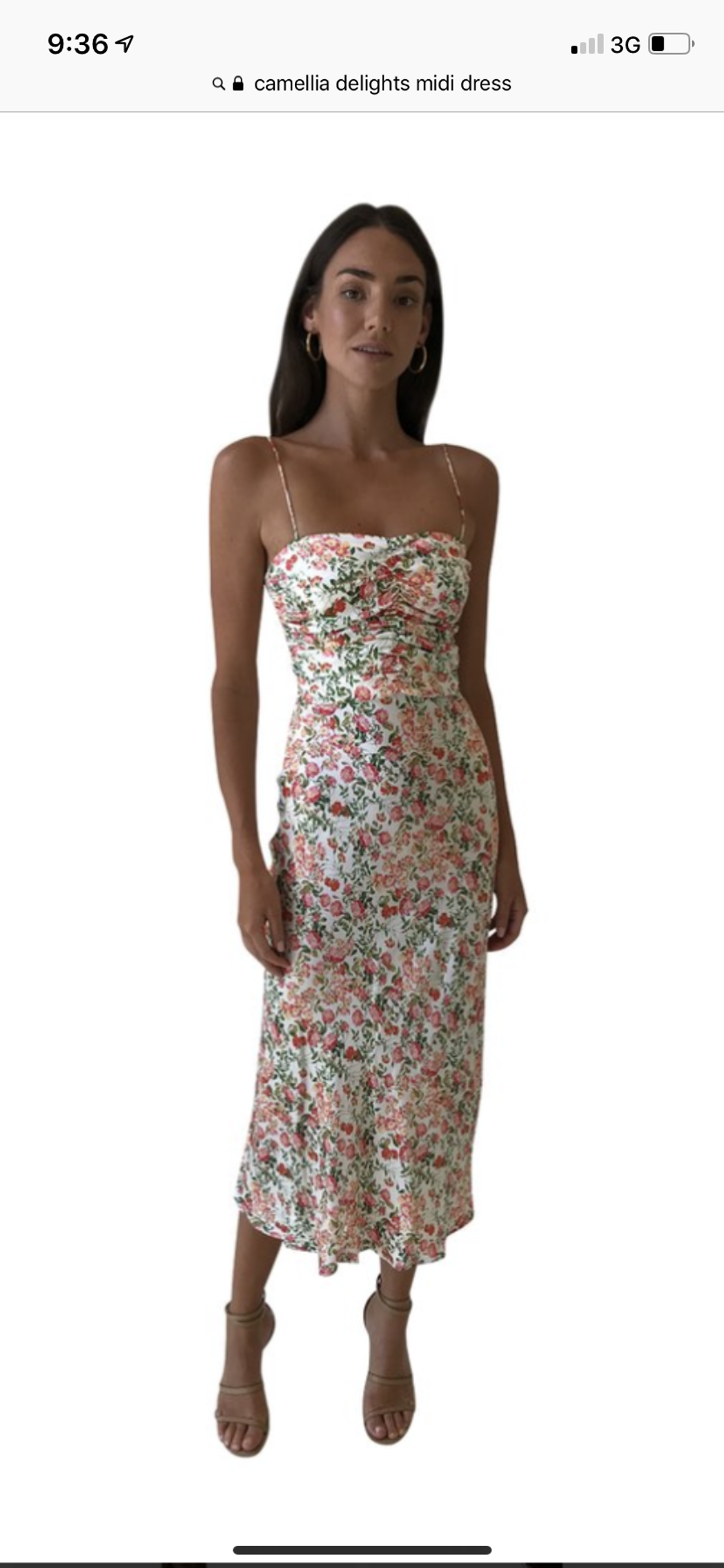 Bec & Bridge  “Camellia Delight midi” Sz 8 for rent on The Volte - main image