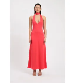 Kookai Milan Maxi Dress Red/Coral Size 38 / AU 10 for rent on The Volte - image 1