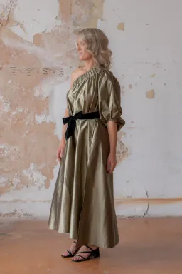ARTCLUB Aster Dress Sage Size 8 for rent on The Volte - image 5
