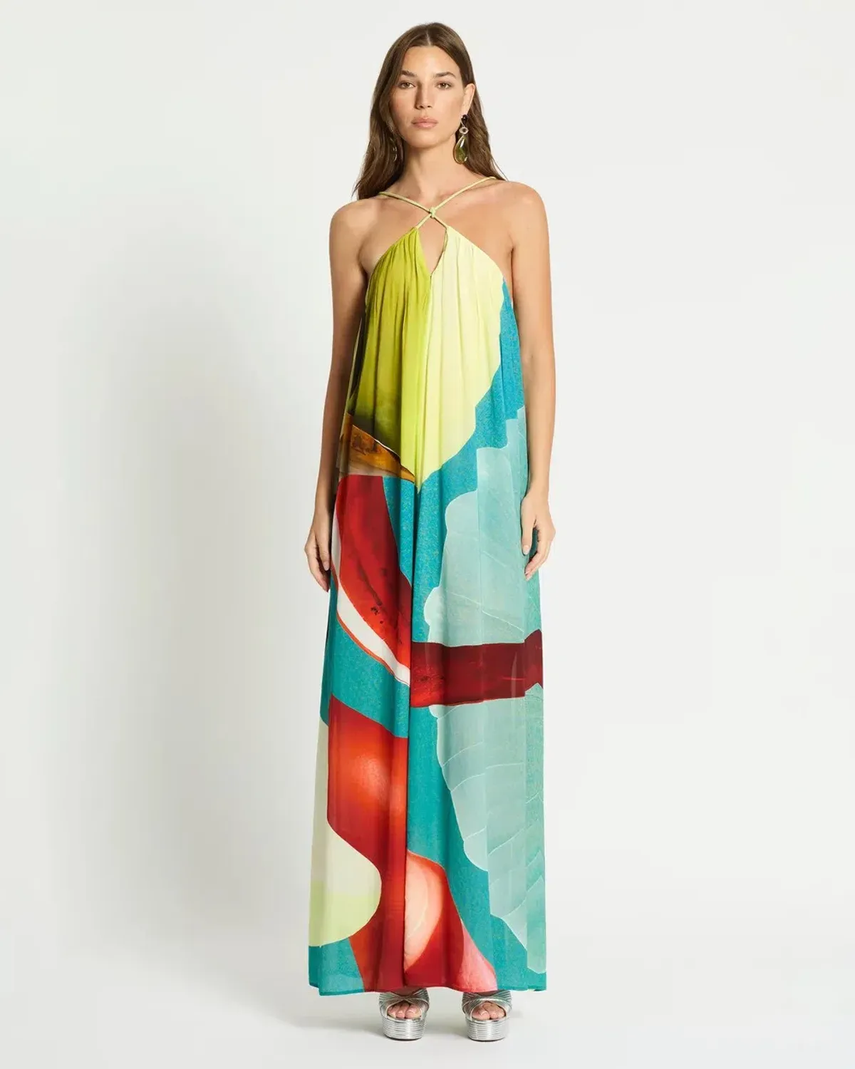 Sass & Bide Dissimulation Maxi Dress Print Size 8 for rent on The Volte - main image