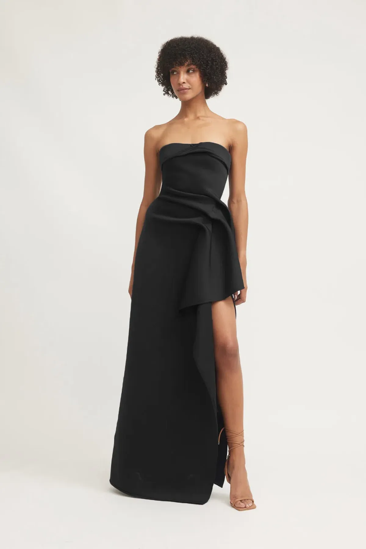 Tojha November Gown Black Size AU 8 for rent on The Volte - main image