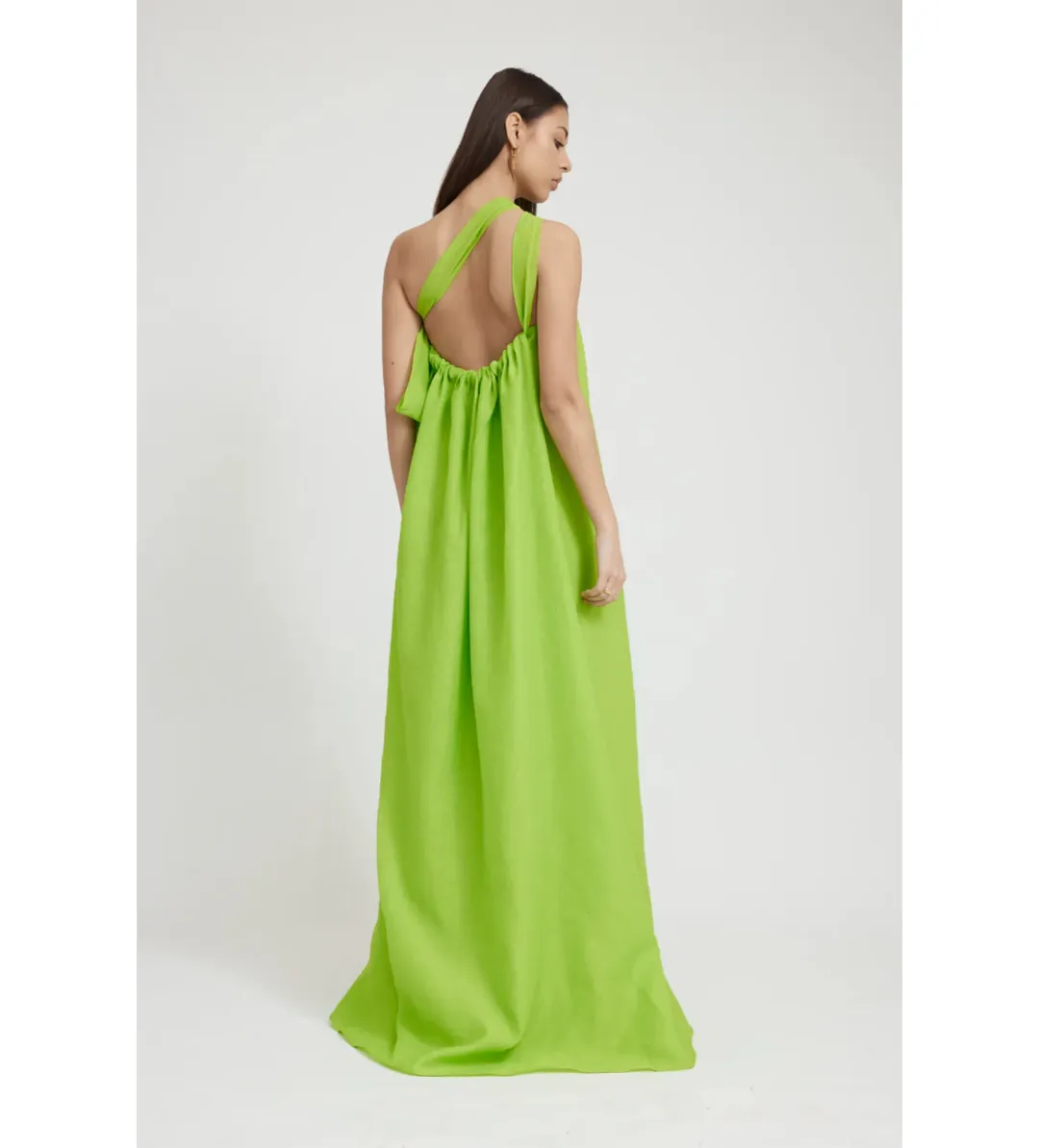 Tojha Lola Maxi Dress Lime Size AU 8 for rent on The Volte - main image