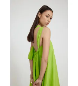 Tojha Lola Maxi Dress Lime Size AU 8 for rent on The Volte - image 4