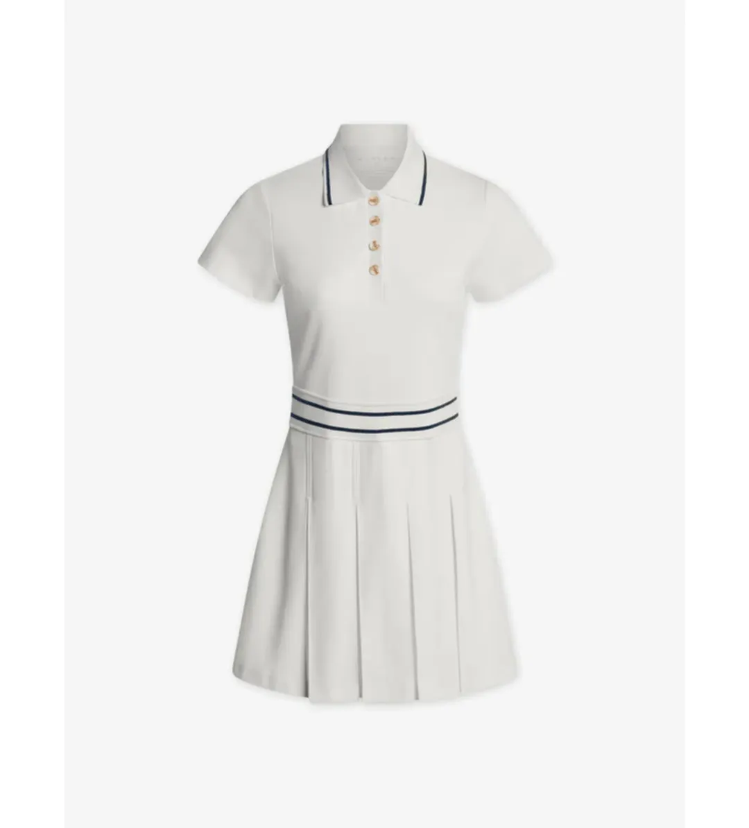 Varley Amar Dress Snow White Size AU 6 for rent on The Volte - main image
