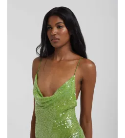 Rat & Boa Gaia Dress Green Size AU 8 for rent on The Volte - image 2