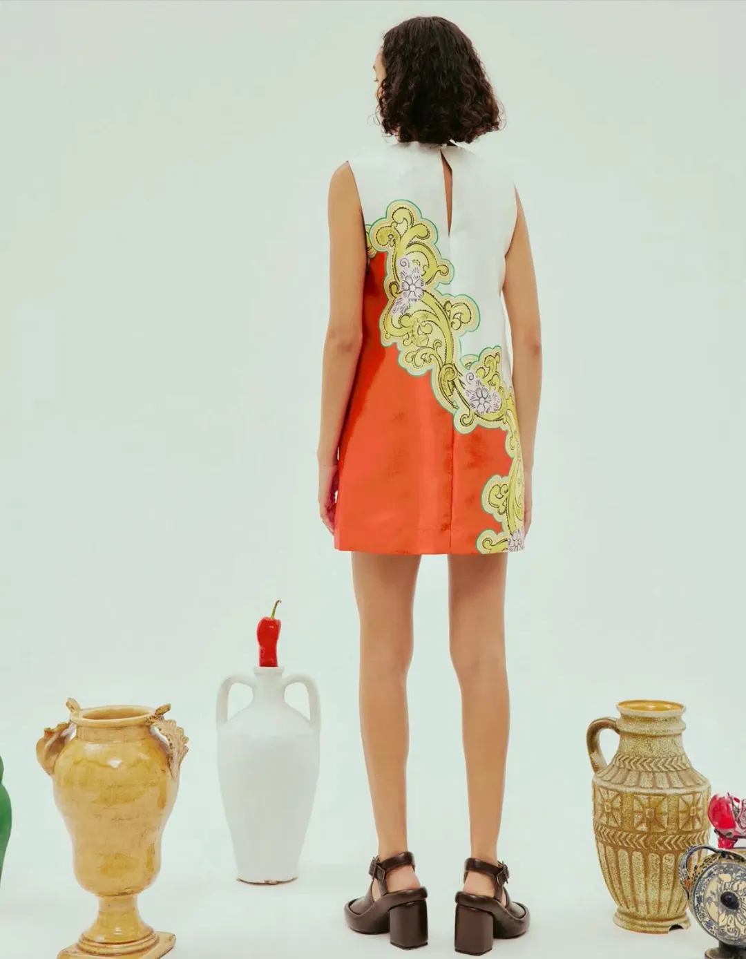Alemais Sierra Mini Dress Print Size AU 8 for rent on The Volte - main image
