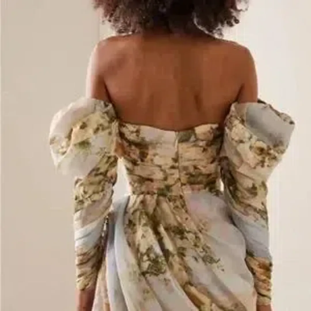 Zimmermann Luminosity Drape Mini Dress/ Emily in Paris Dress 00 for rent on The Volte - main image