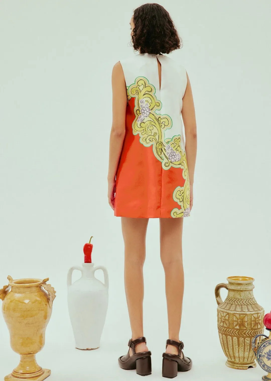 Alémais Sierra Mini Dress Multi Size 16 for rent on The Volte - main image