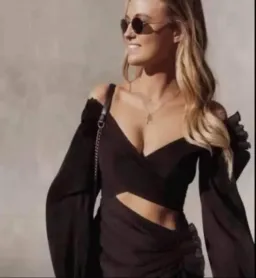 Zimmermann Golden Surfer Mini Dress in Black Size 0 / AU 8 for rent on The Volte - image 5