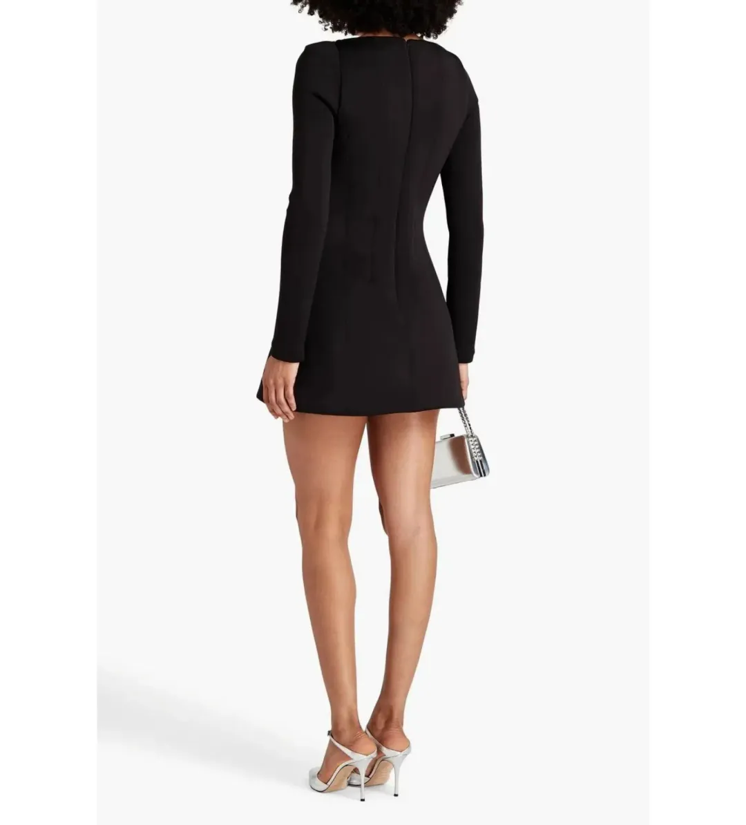 Rachel Gilbert Stella Mini Dress in Black Size 2 / AU10 for rent on The Volte - main image