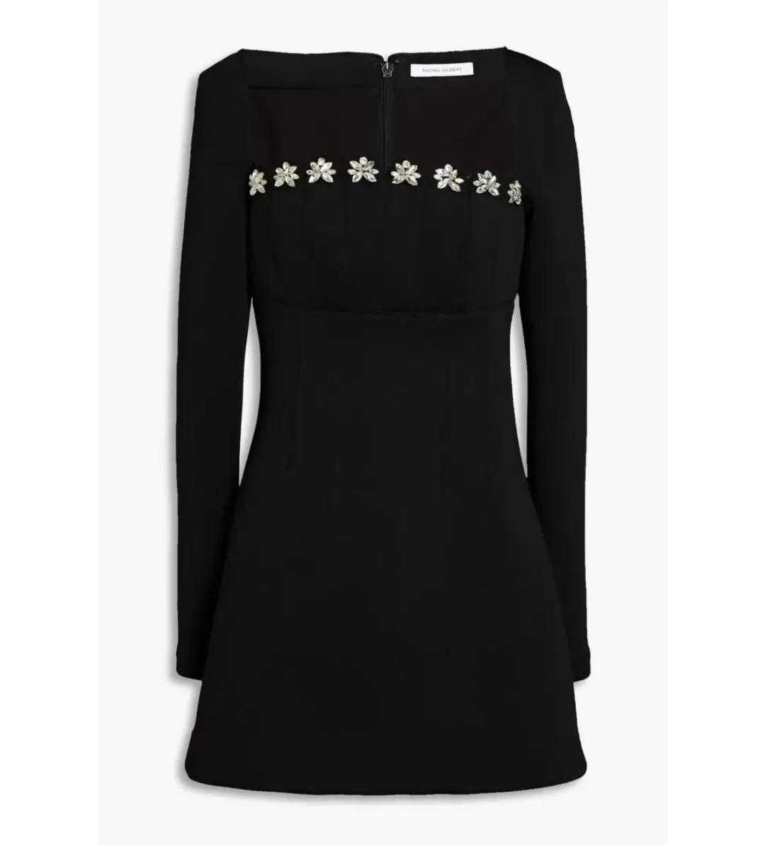 Rachel Gilbert Stella Mini Dress in Black Size 2 / AU10 for rent on The Volte - main image