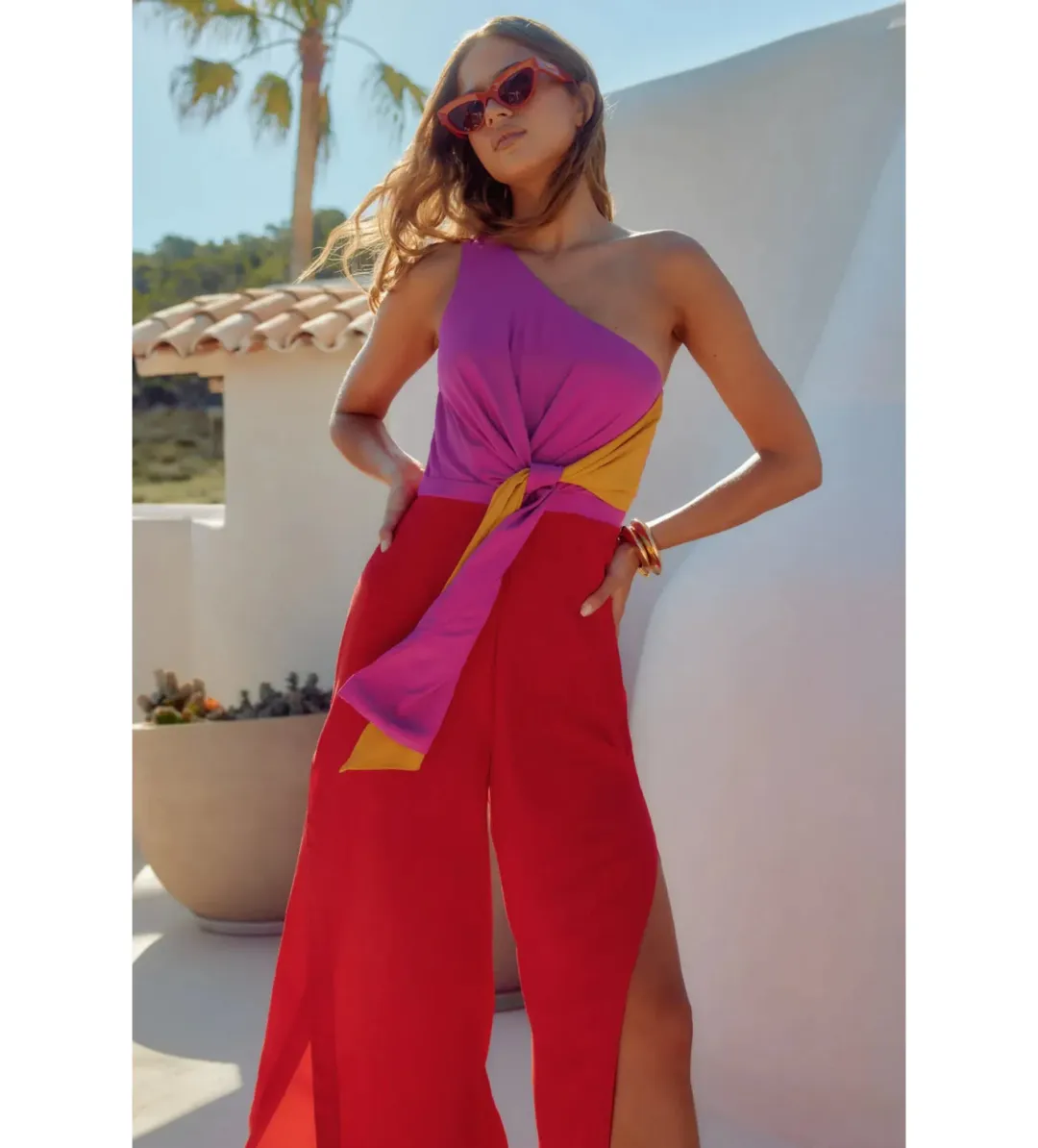 Mister Zimi Nala Jumpsuit in Sol Size AU 12  for rent on The Volte - main image