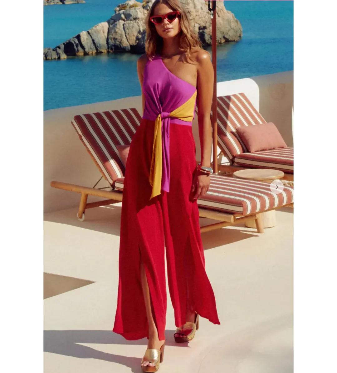 Mister Zimi Nala Jumpsuit in Sol Size AU 12  for rent on The Volte - main image