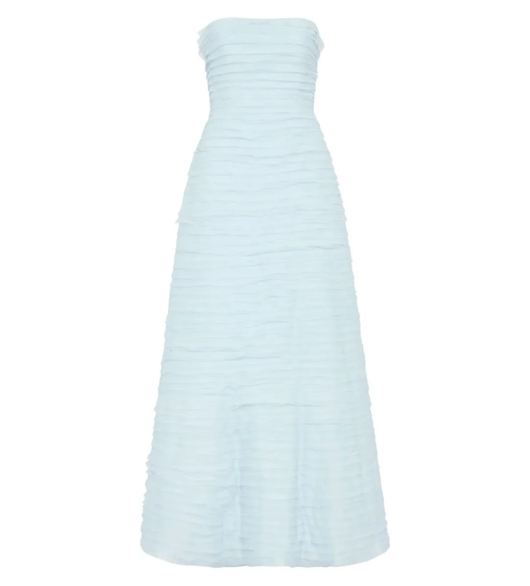 Aje Soundscape Maxi Dress Sea Breeze Size AU 10 for rent on The Volte - main image