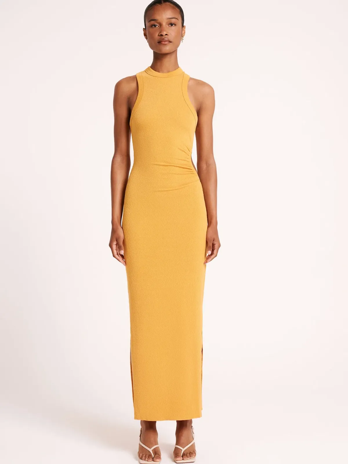 Nude Lucy Cecil Dress Marigold Yellow Size XS / AU 6 for rent on The Volte - main image