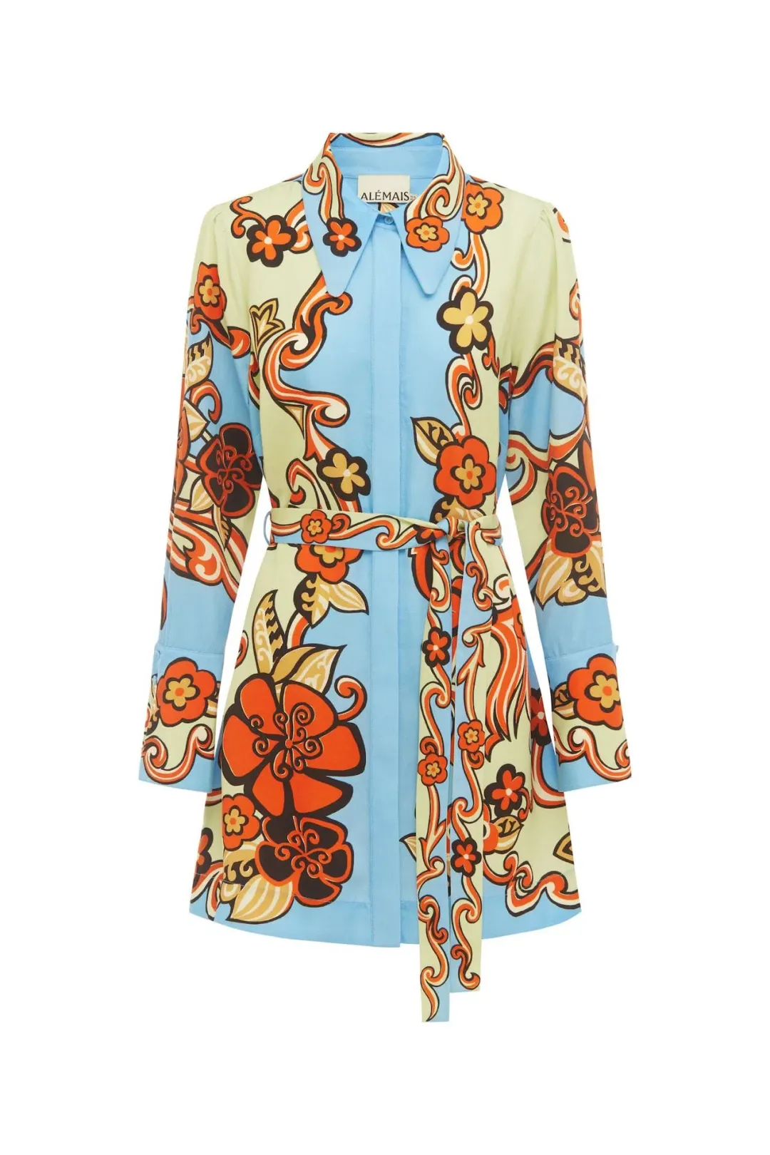 Alémais Ondine Mini Dress Multi Size 16 for rent on The Volte - main image