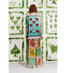 Alemais Rummy Silk Shirt and Pants Set in Multi Size AU 14 for rent on The Volte - image 4
