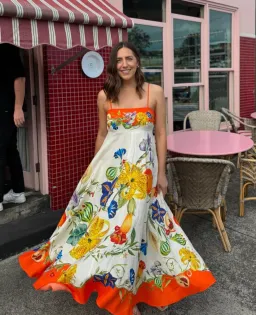 Alemais Flores Sundress Multi Size AU 12  for rent on The Volte - image 4