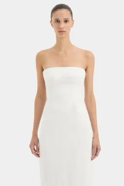 Sir the Label Evalita Dress Ivory Size 6  for rent on The Volte - image 2