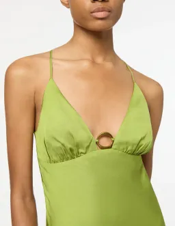 Manning Cartell Like A Charm Slip Dress Green Size S / AU 8 for rent on The Volte - image 4