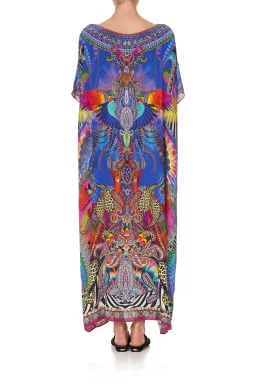 Camilla Psychedelica Round Neck Kaftan One Size for rent on The Volte - image 2