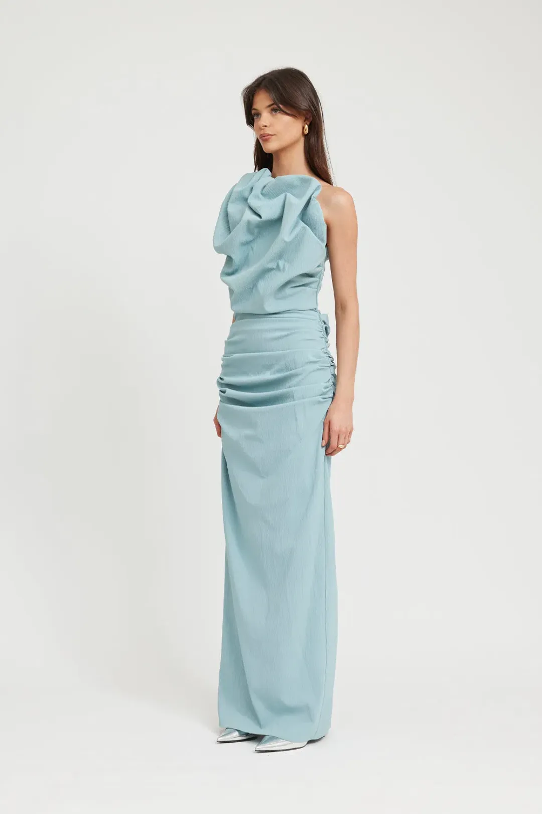 Tojha Coburn Dress Blue Size 10  for rent on The Volte - main image
