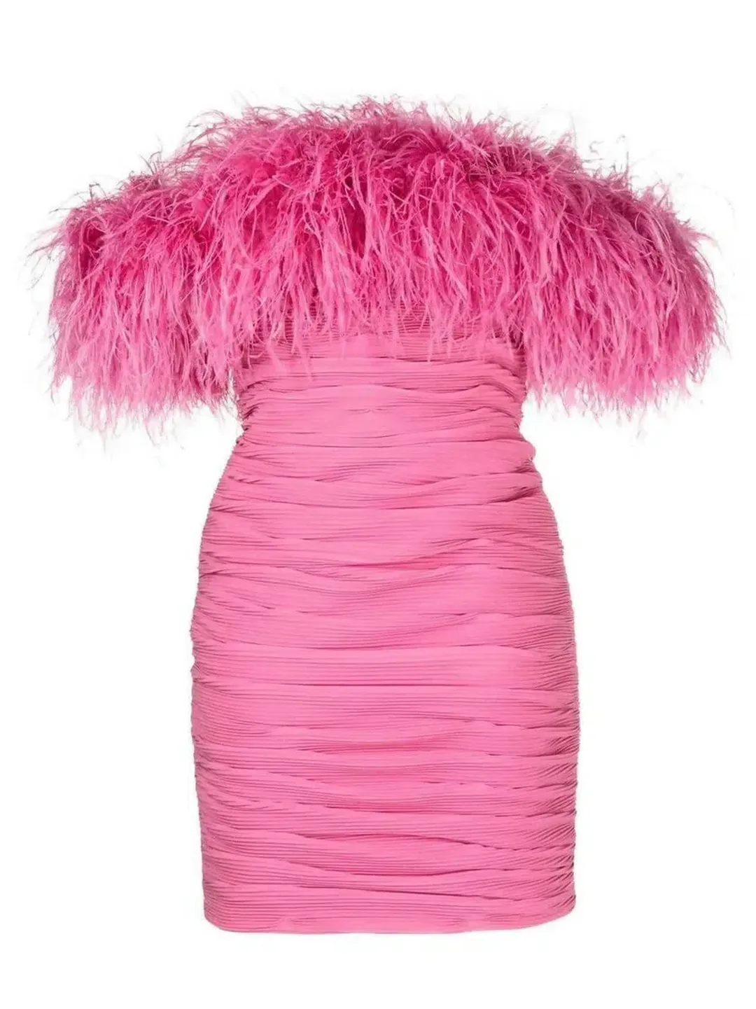 Rachel Gilbert Zion Mini Dress Pink Size 14 for rent on The Volte - main image