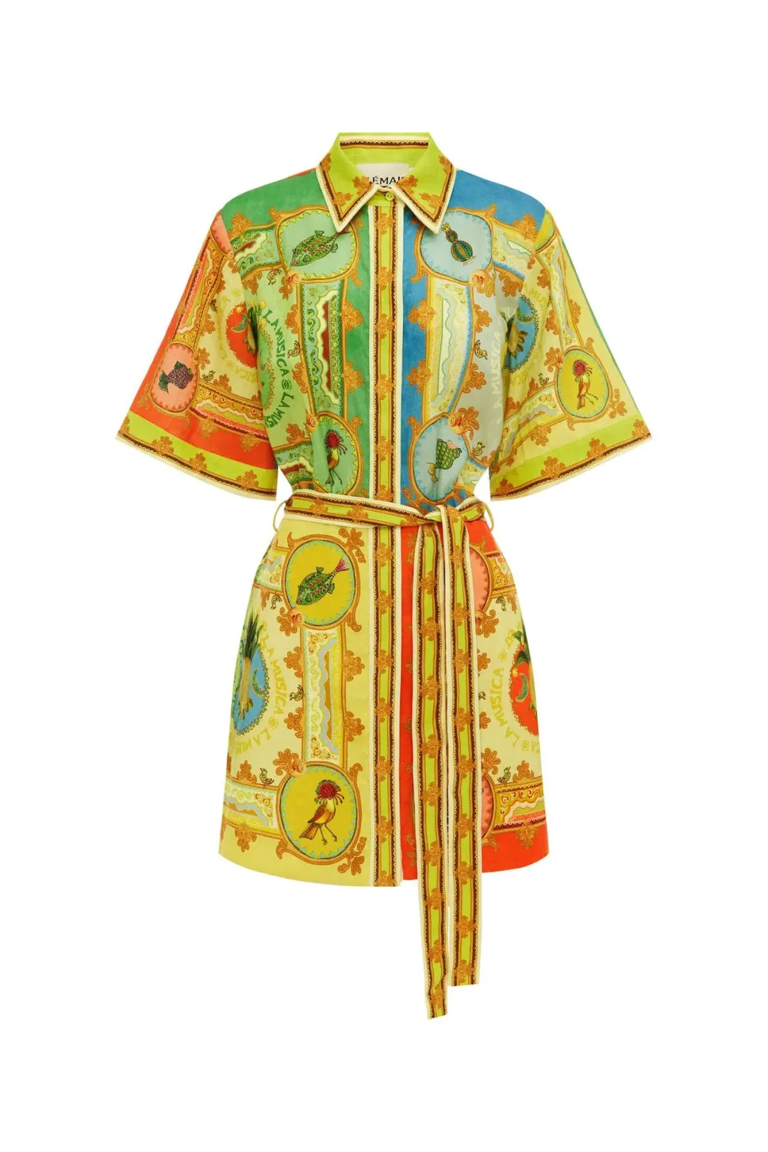 Alemais La Musica Mini Dress Floral Multi Size 12 for rent on The Volte - main image