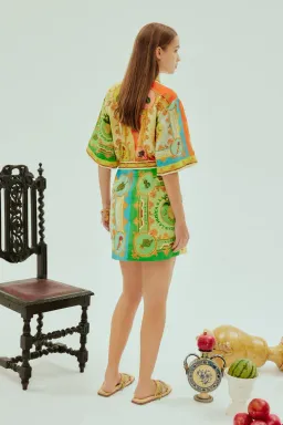 Alemais La Musica Mini Dress Floral Multi Size 12 for rent on The Volte - image 2