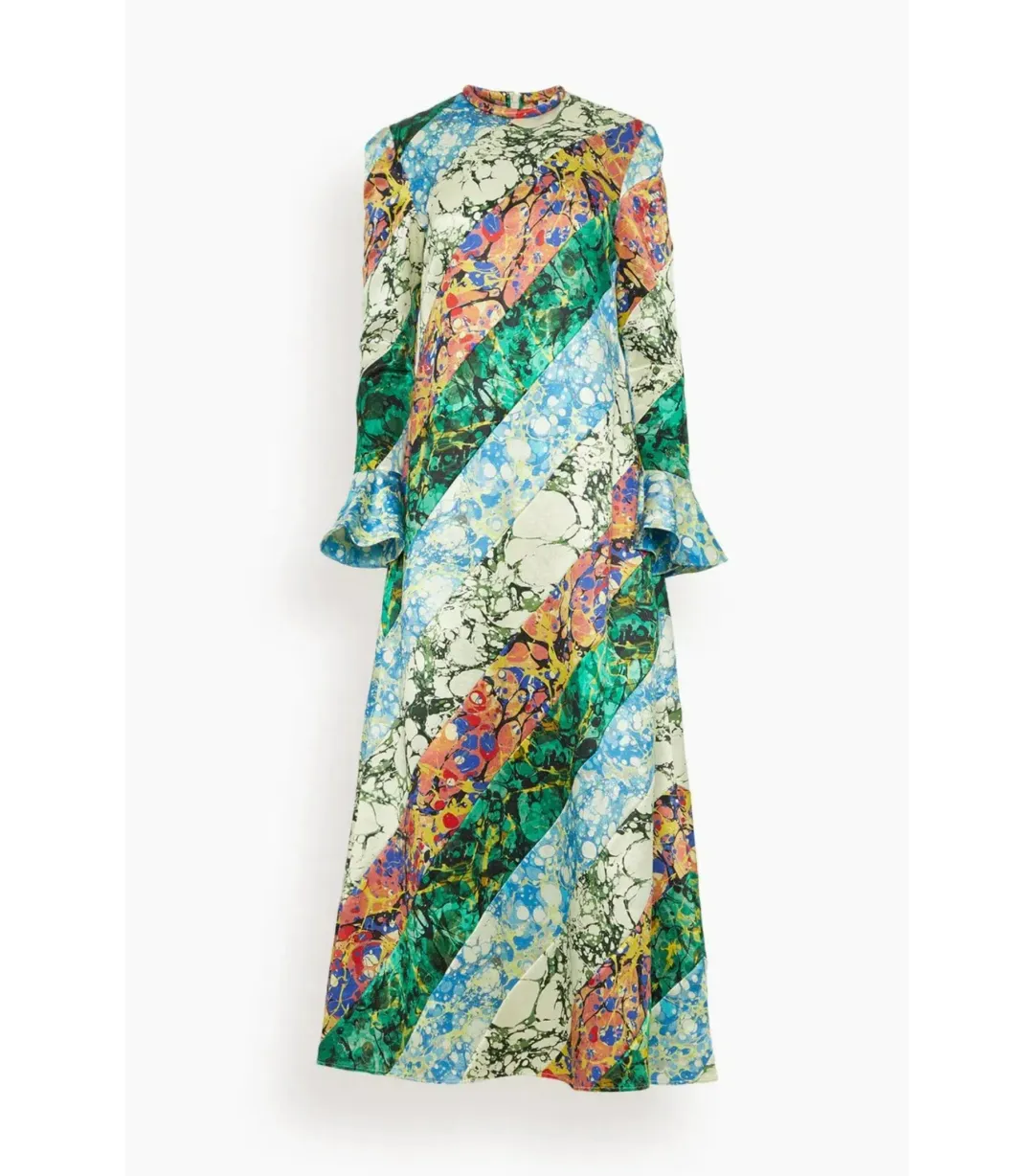 Alemais Sunburst Gown in Multi Size AU 8 for rent on The Volte - main image