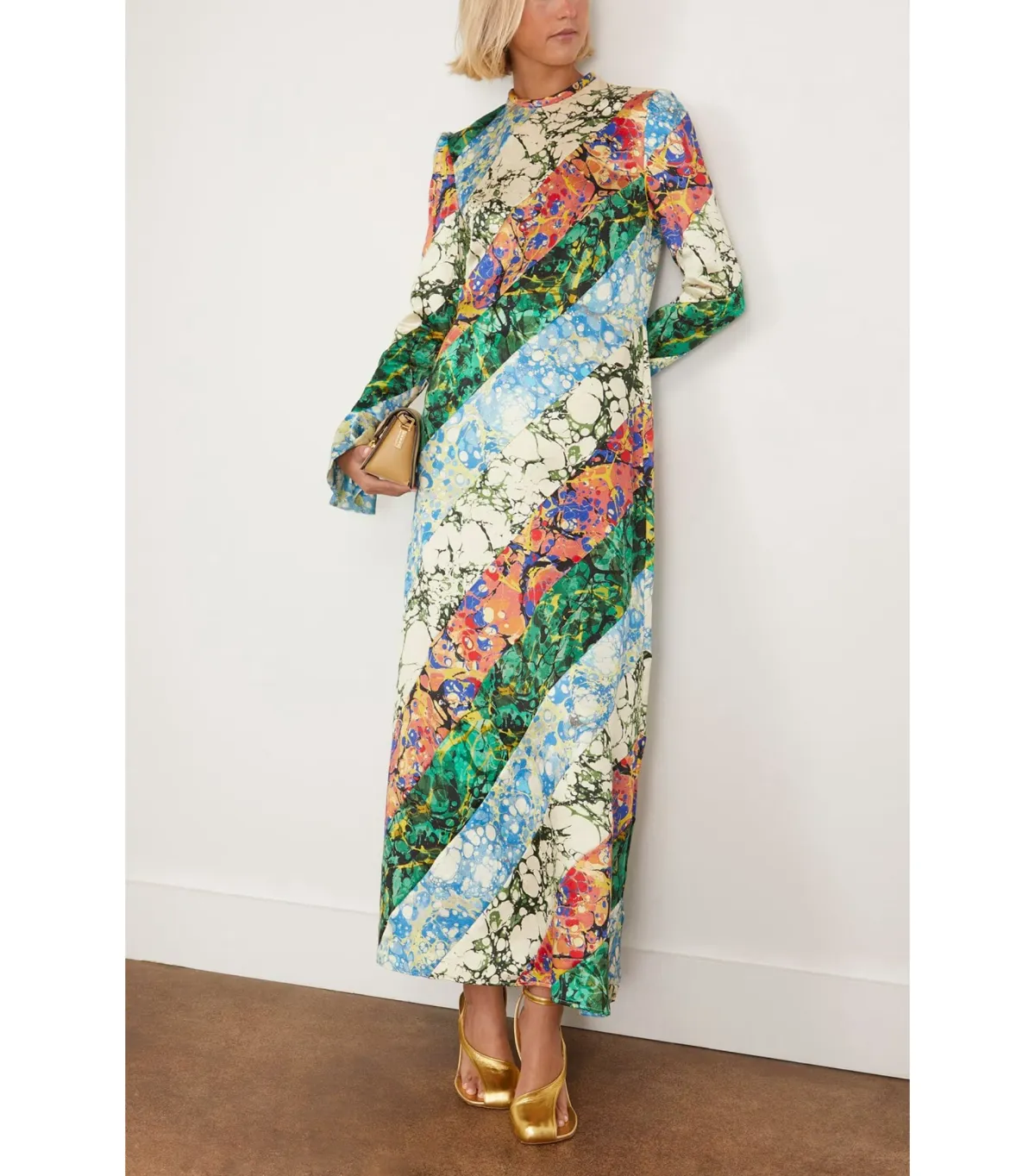 Alemais Sunburst Gown in Multi Size AU 8 for rent on The Volte - main image