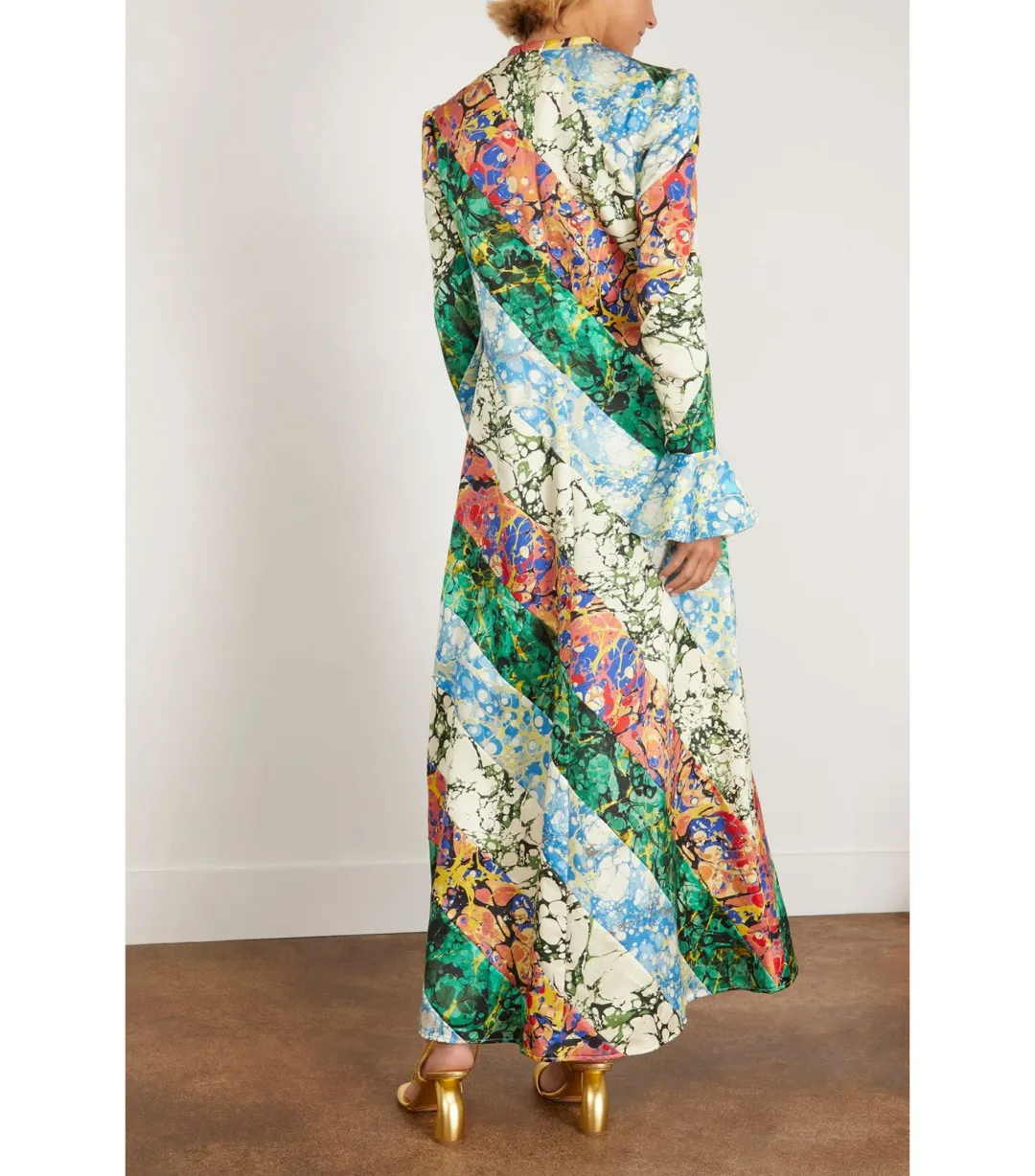 Alemais Sunburst Gown in Multi Size AU 8 for rent on The Volte - main image
