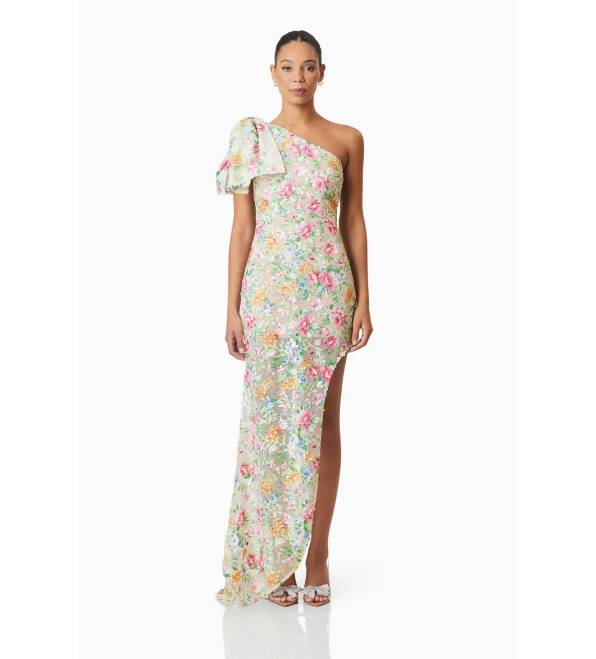 Elliat Starla Hilo Gown Floral Size 10 for rent on The Volte - main image