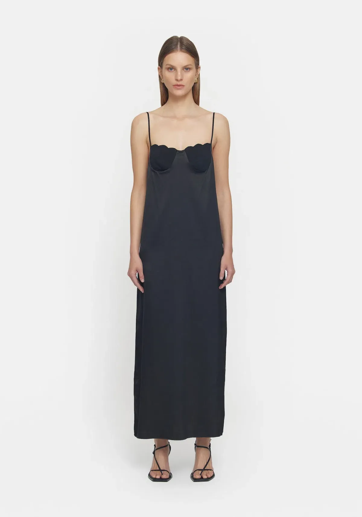 Viktoria & Woods Cassowary Dress Black Size 1 / AU 8 for rent on The Volte - main image