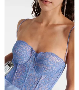 Rebecca Vallance Larisa Midi Dress Blue Size AU 10 for rent on The Volte - image 2