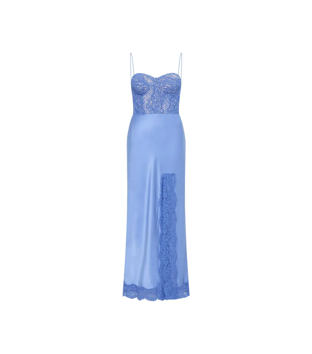 Rebecca Vallance Larisa Midi Dress Blue Size AU 10 for rent on The Volte - main image