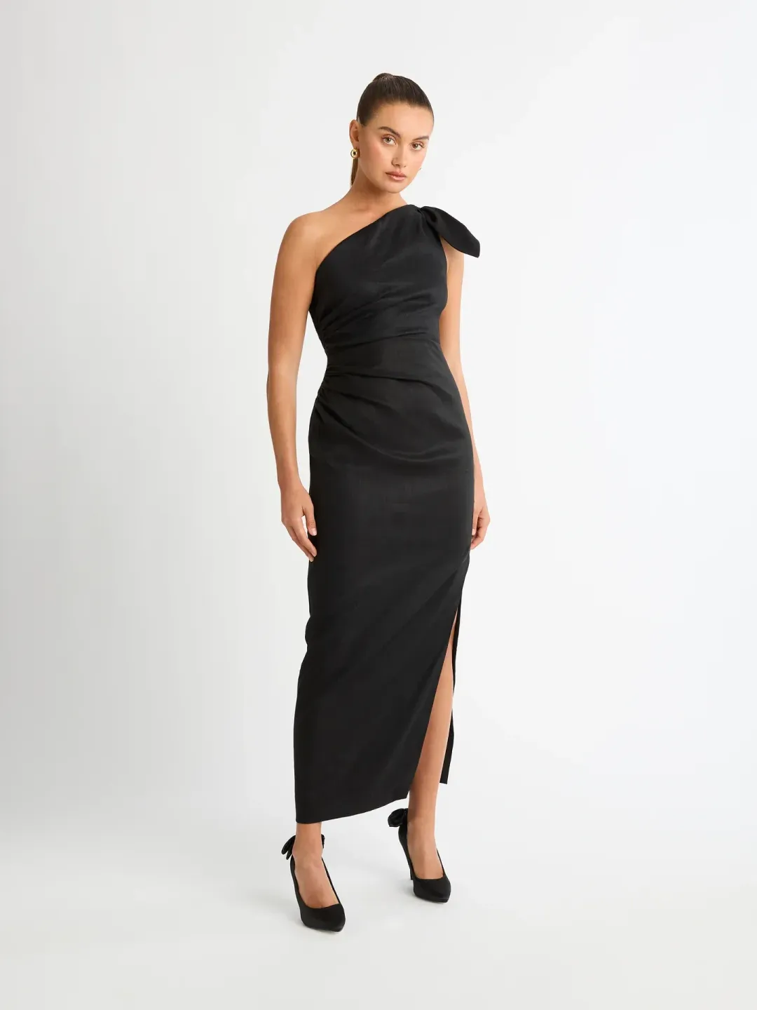 Sheike Kennedy Dress Black Size 16  for rent on The Volte - main image