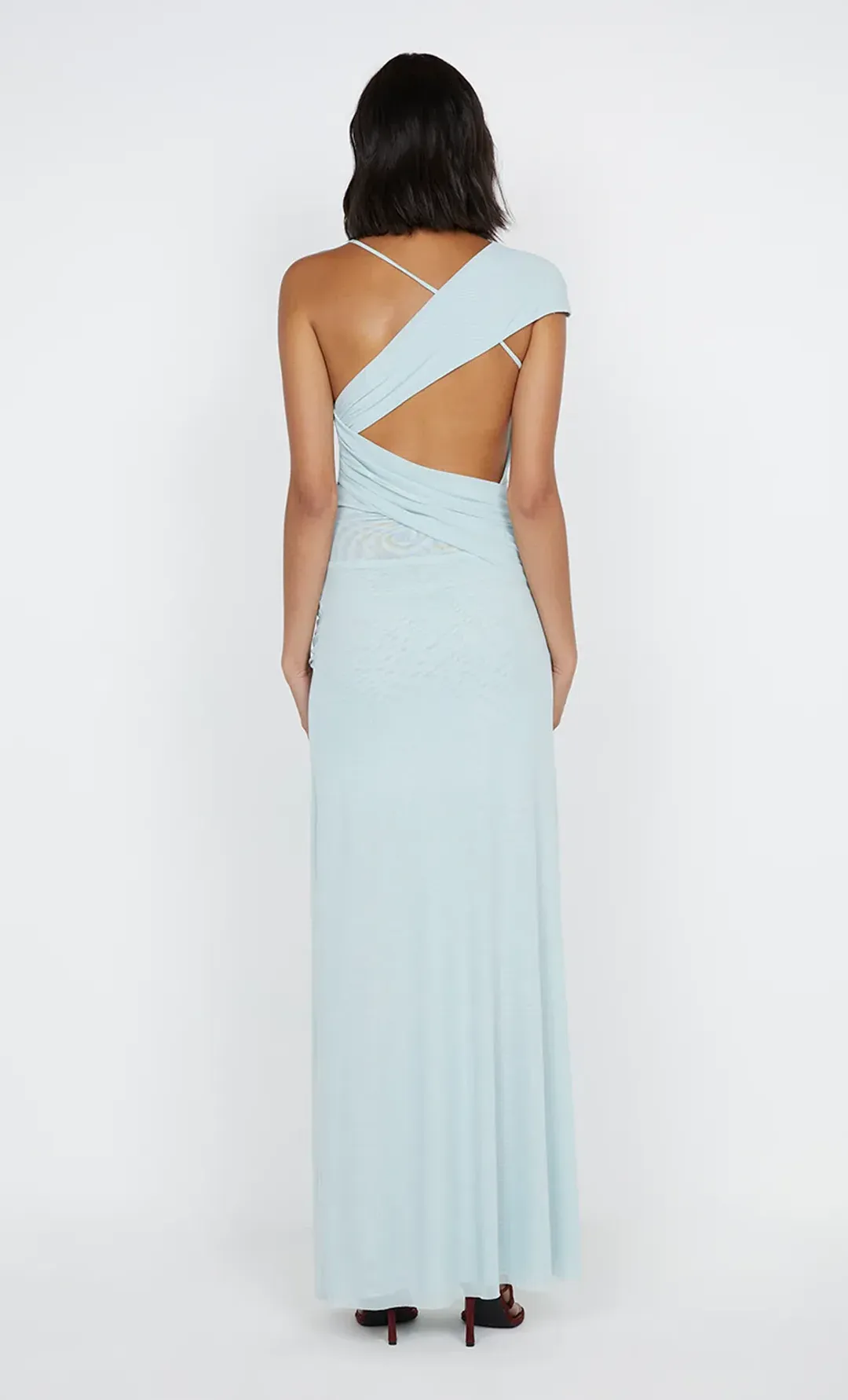 Bec & Bridge Alara Asym Dress Ocean Mist Size 8 for rent on The Volte - main image