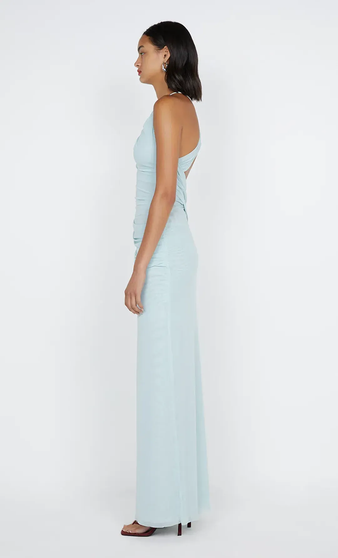 Bec & Bridge Alara Asym Dress Ocean Mist Size 8 for rent on The Volte - main image