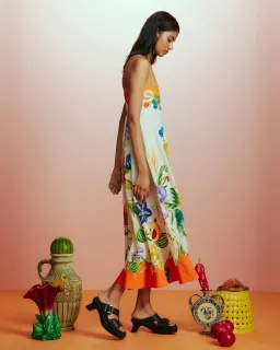 Alemais Flores Sundress Print Size AU 10 for rent on The Volte - image 2