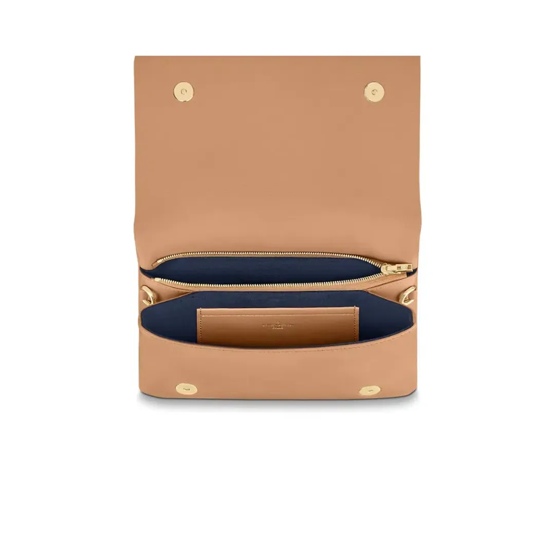 Louis Vuitton Coussin Pochette Bag Camel   for rent on The Volte - main image