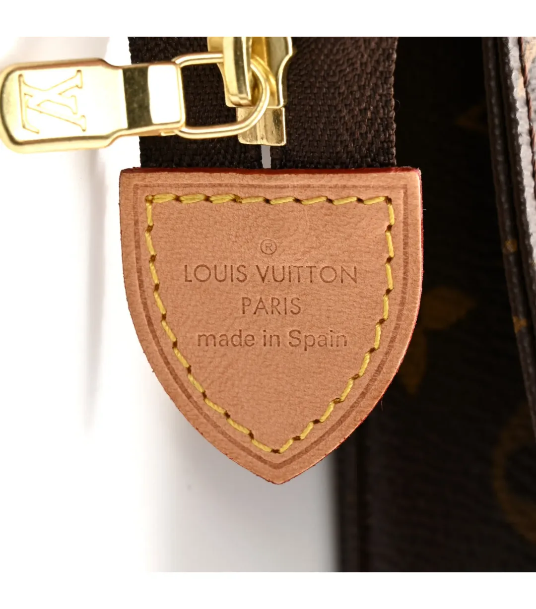 Louis Vuitton Monogram Toiletry Pouch 19 Brown for rent on The Volte - main image
