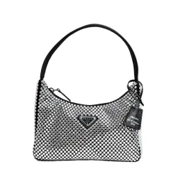 Prada Satin Crystal Bag Black  for rent on The Volte - image 1